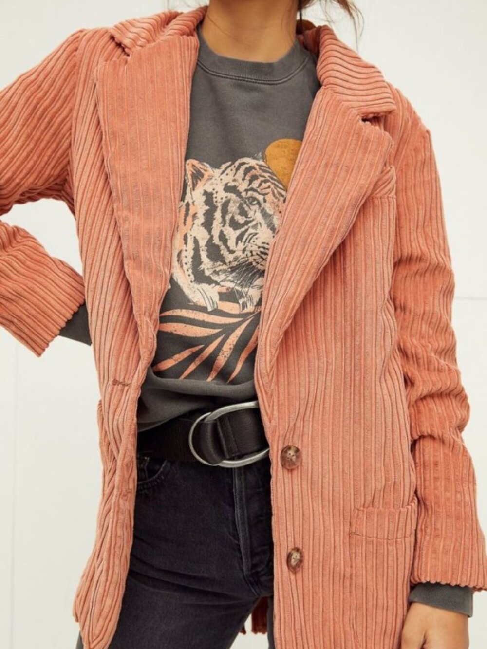 Free People/ We The Free Everly Corduroy Blazer